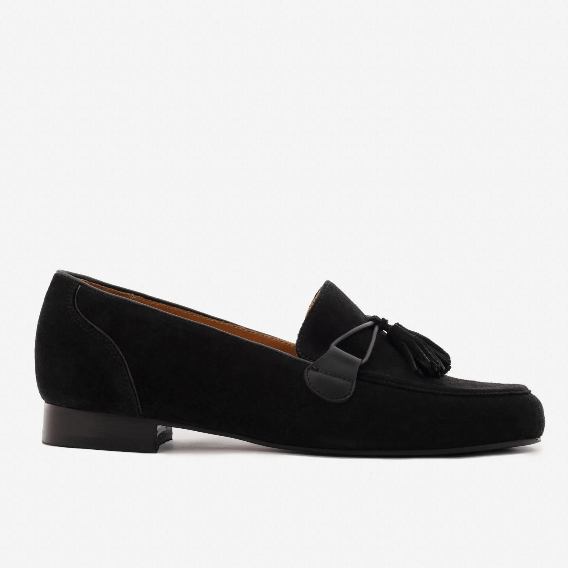 Julia Loafers - Water Repellent Suede & Full Grain Leather - Women's - Image 2