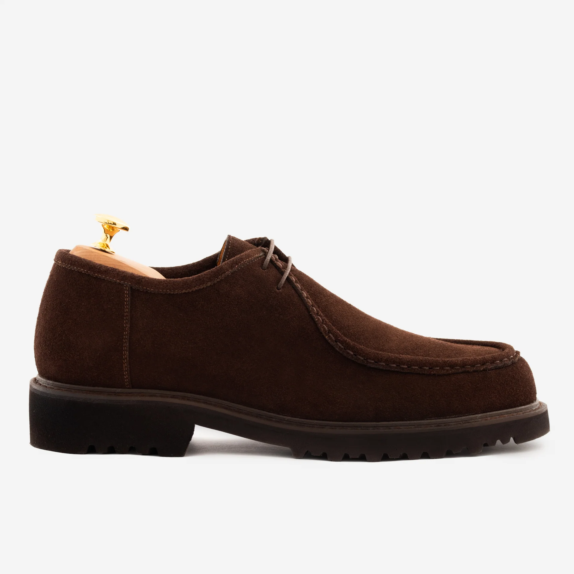 Theo Derbies - Men’s  Water-Repellent Suede - Image 2